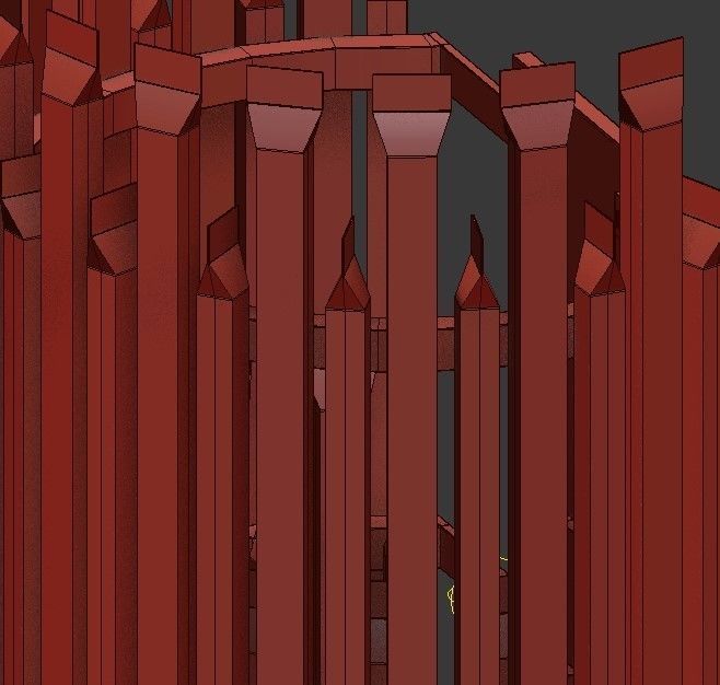 MATHENY III WALL LAMP by DELIGHTFULL Black 3D model_4