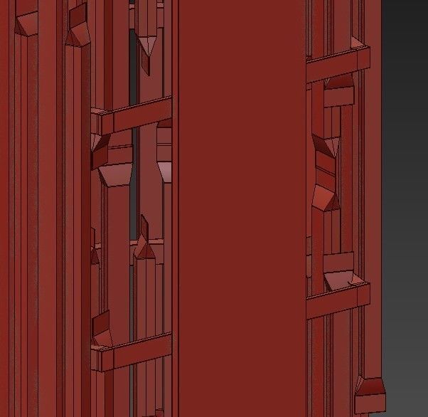 MATHENY V WALL LAMP by DELIGHTFULL Black 3D model_7