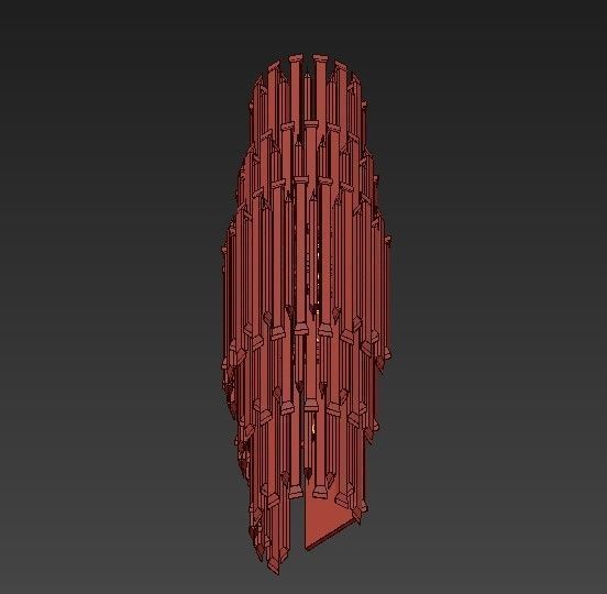 MATHENY V WALL LAMP by DELIGHTFULL Black 3D model_4