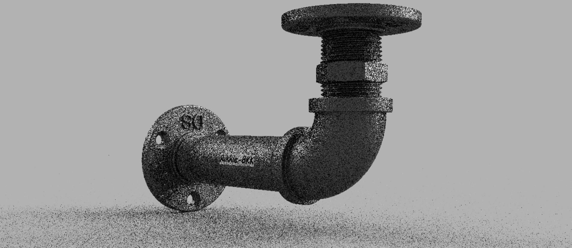 Steampunk Bookshelf 3D print model_3