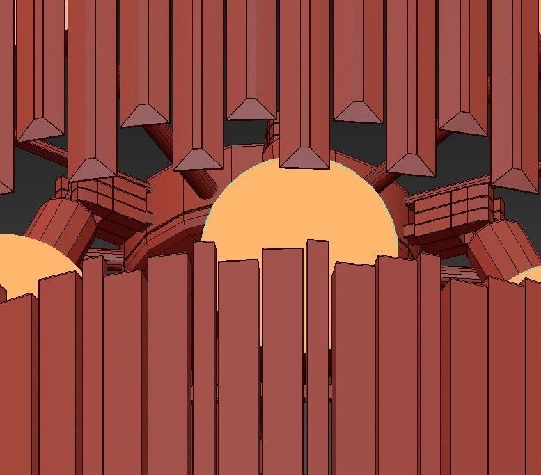 Empire Double Suspension 3D model_5