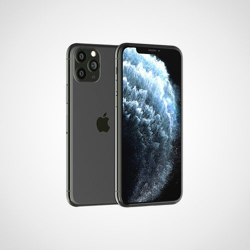 iPhone 11 Pro 3D model