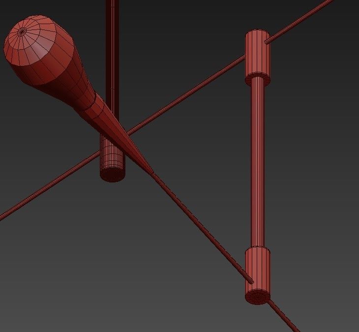 TEARDROP pendant light 3D model_5