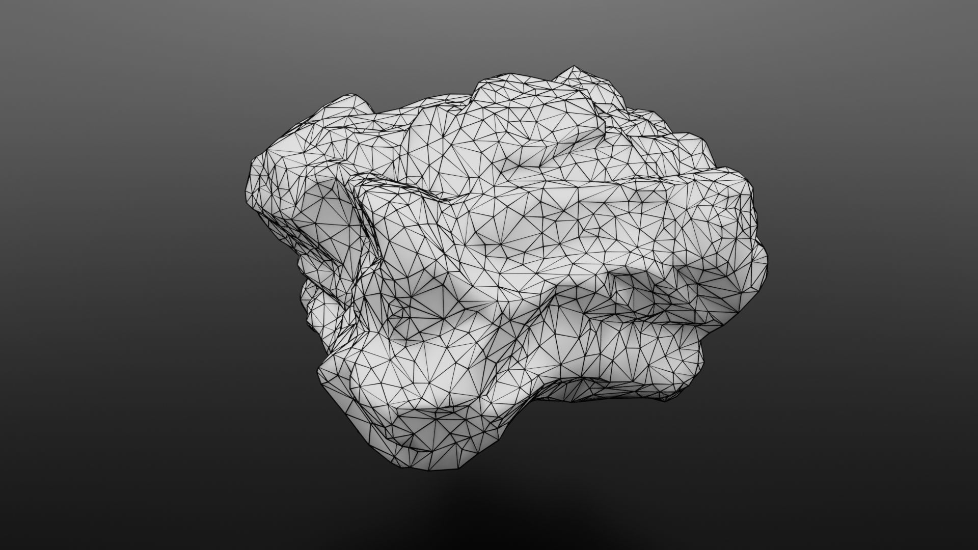 Rock Formation 3 Low-poly 3D model_32