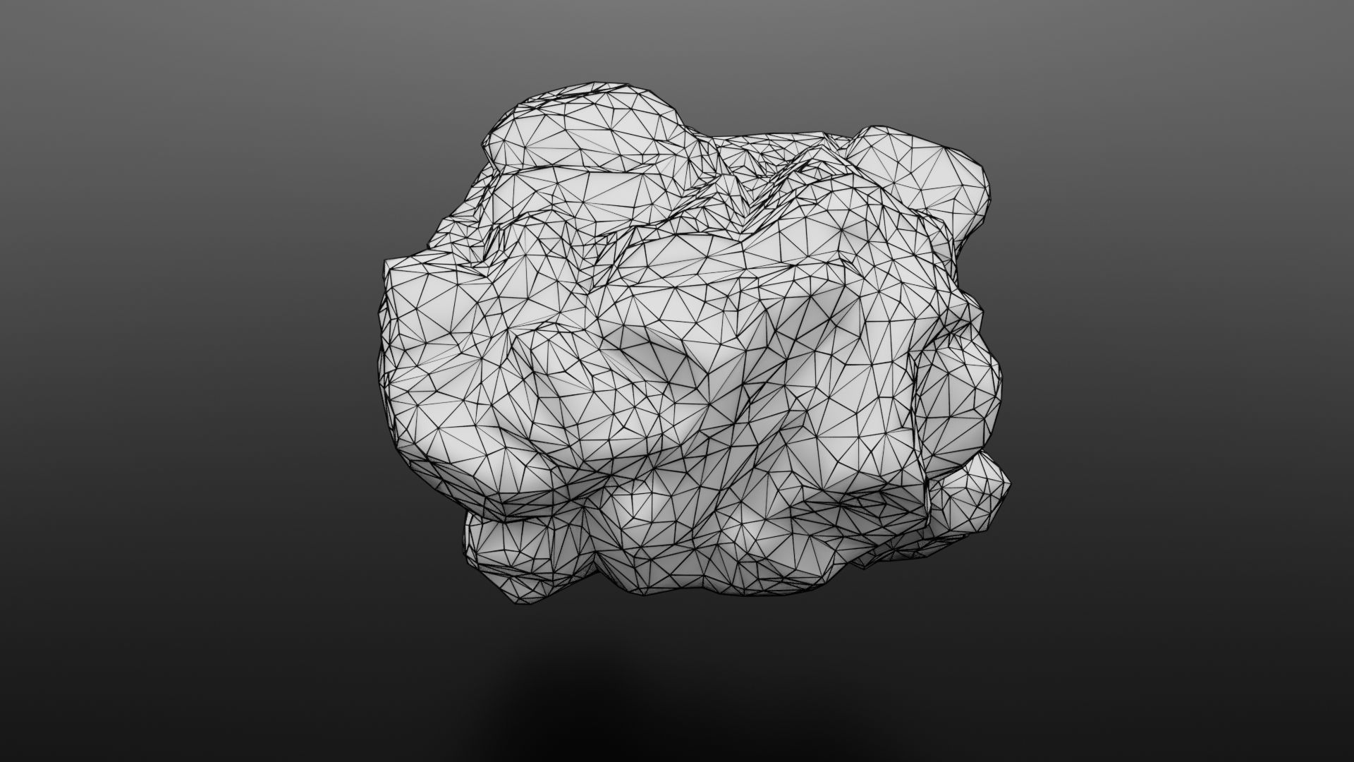 Rock Formation 3 Low-poly 3D model_27