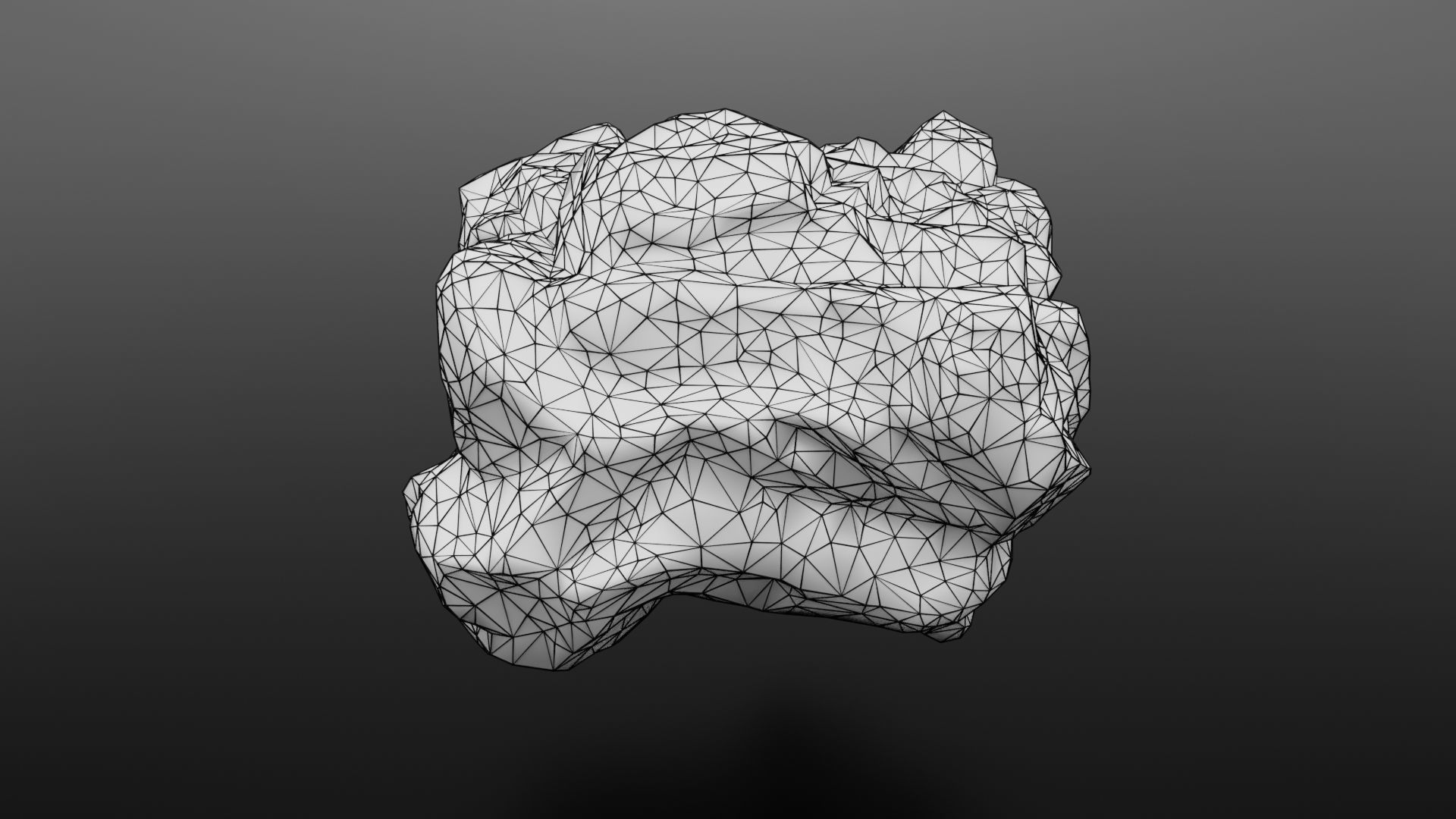 Rock Formation 3 Low-poly 3D model_31