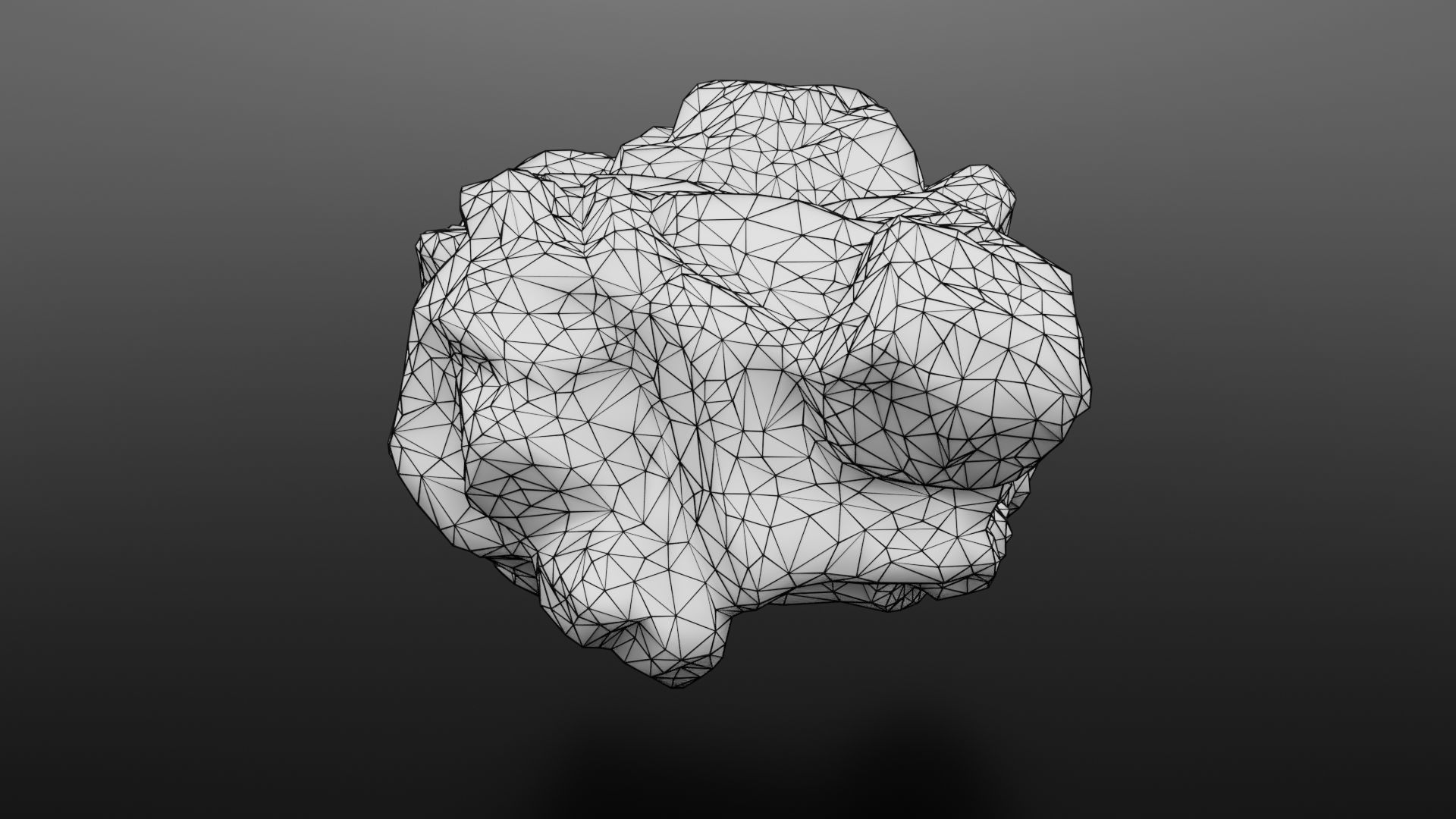 Rock Formation 3 Low-poly 3D model_38