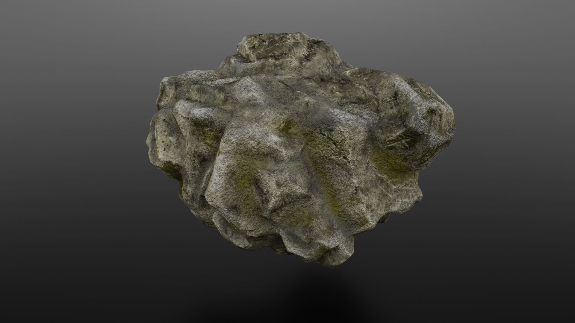 Rock Formation 3 Low-poly 3D model_20