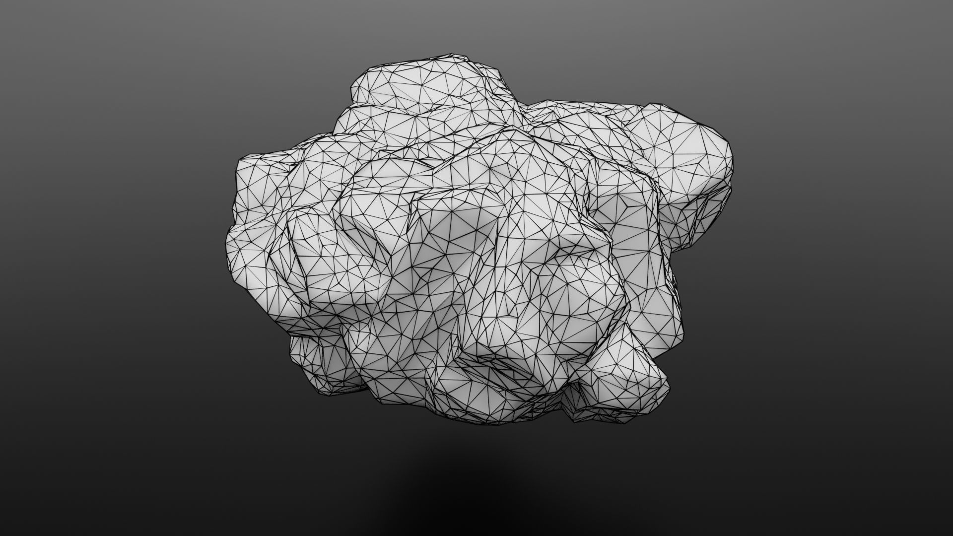 Rock Formation 3 Low-poly 3D model_25