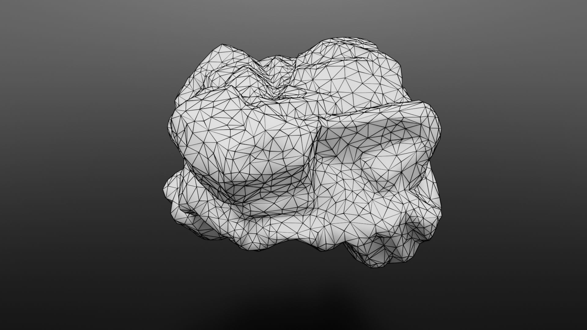 Rock Formation 3 Low-poly 3D model_35