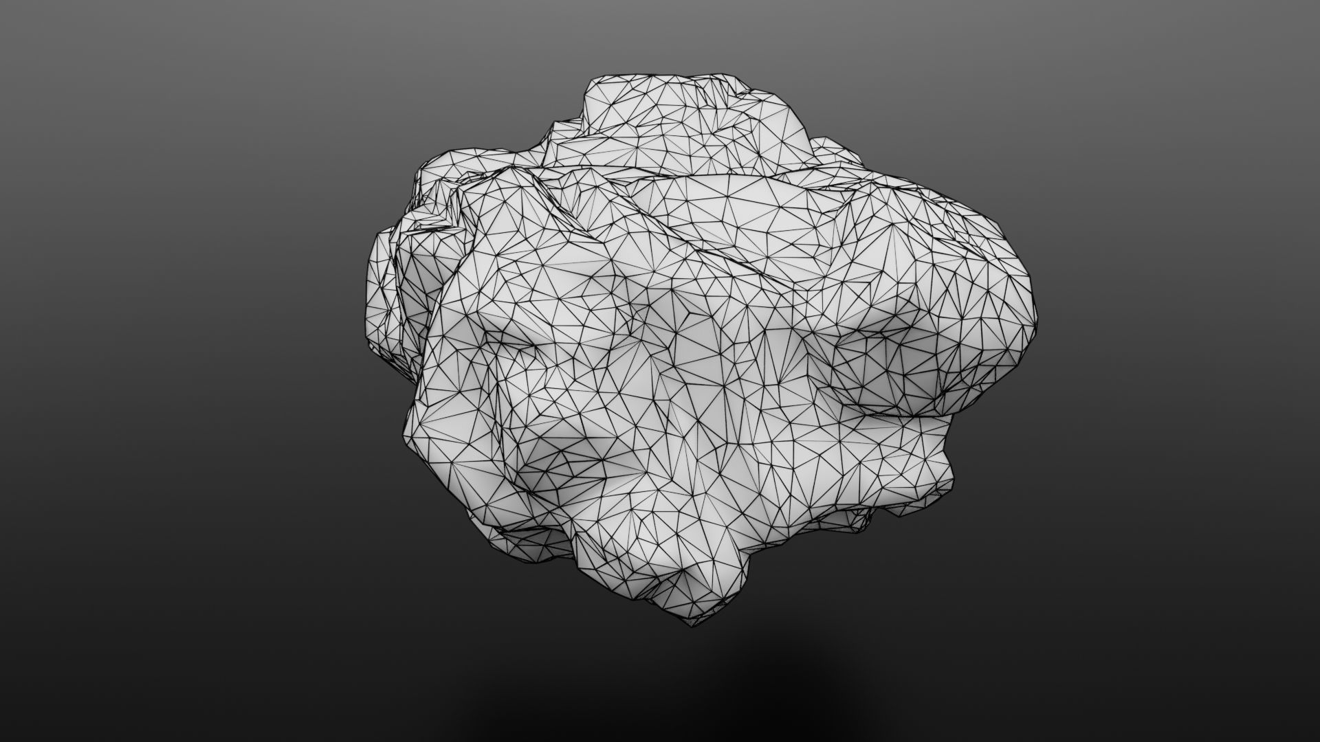 Rock Formation 3 Low-poly 3D model_39