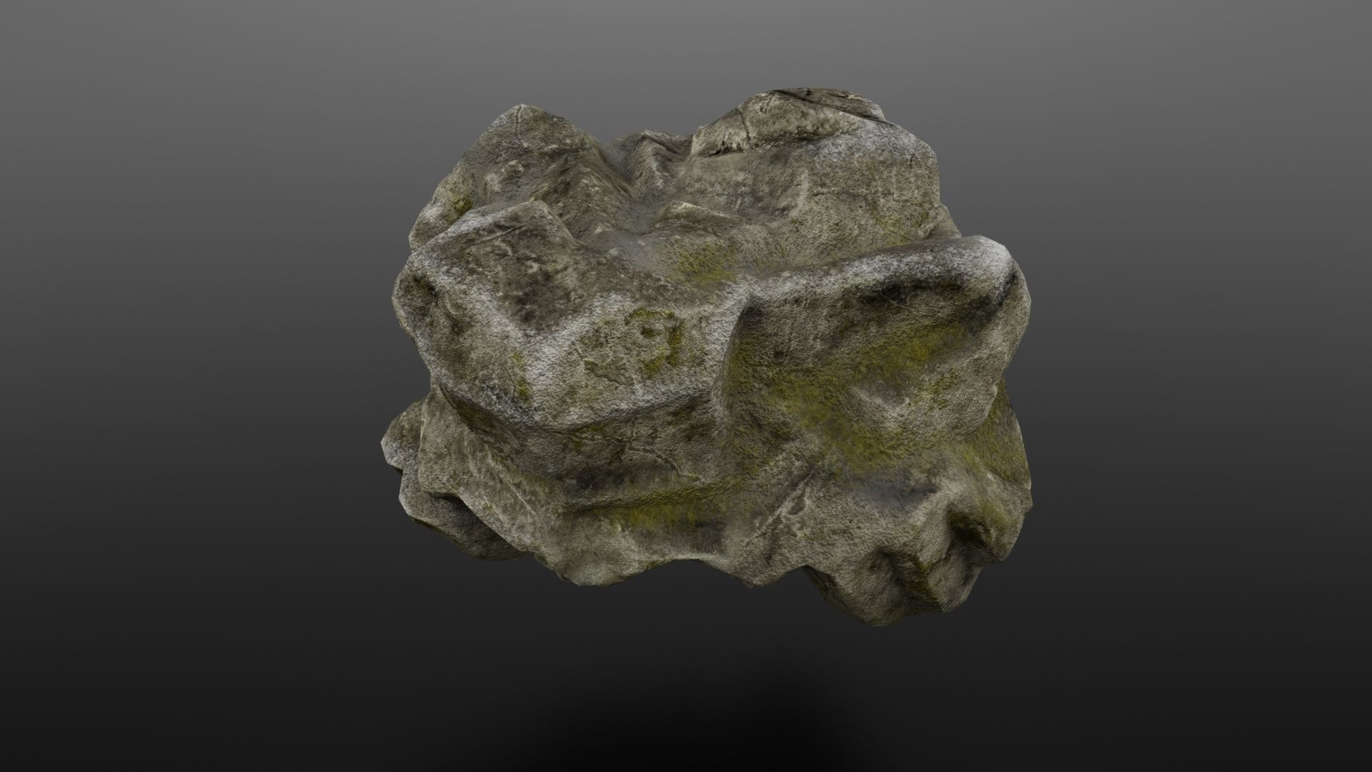 Rock Formation 3 Low-poly 3D model_15