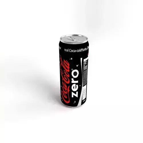 Cocacola Can High Poly