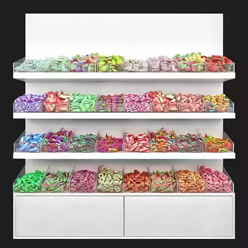 Candy rack 2 3D model