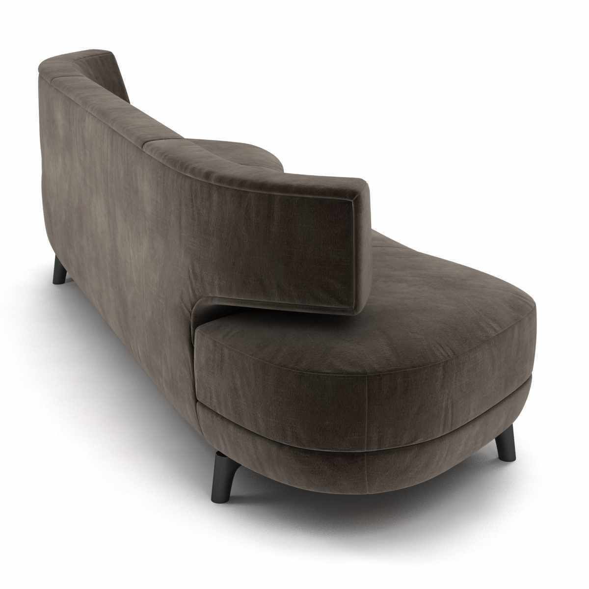 Holly Hunt mesa sofa 3d model 3D model_3