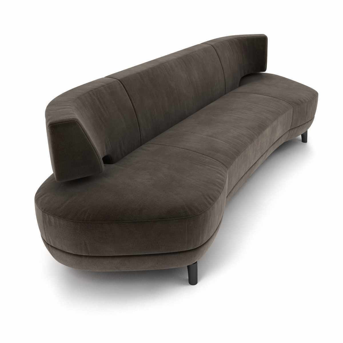 Holly Hunt mesa sofa 3d model 3D model_2
