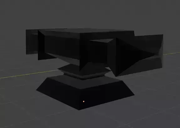 Anvil Low-poly 3D model