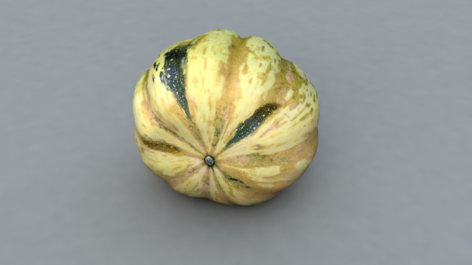 Sweet Dumpling Squash 3D model_2