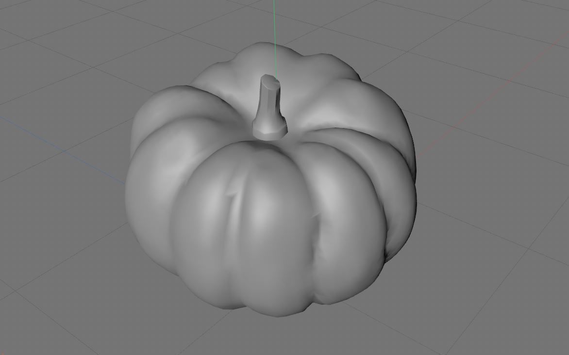 Sweet Dumpling Squash 3D model_6