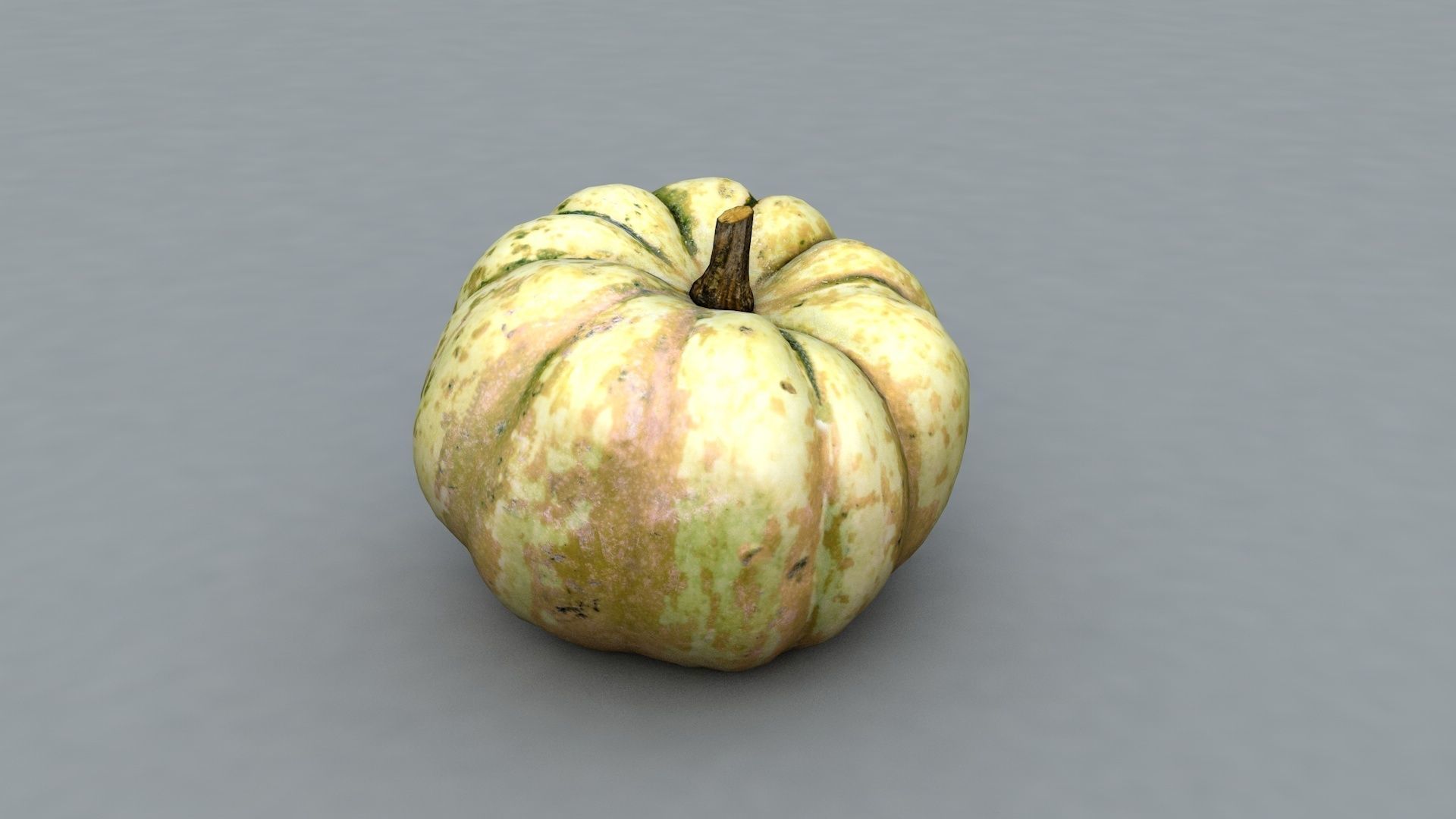 Sweet Dumpling Squash 3D model_1