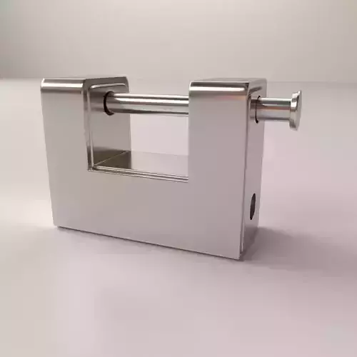 Padlock v2 3D model