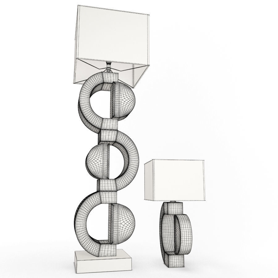 Lamps Sigma 3D model_1