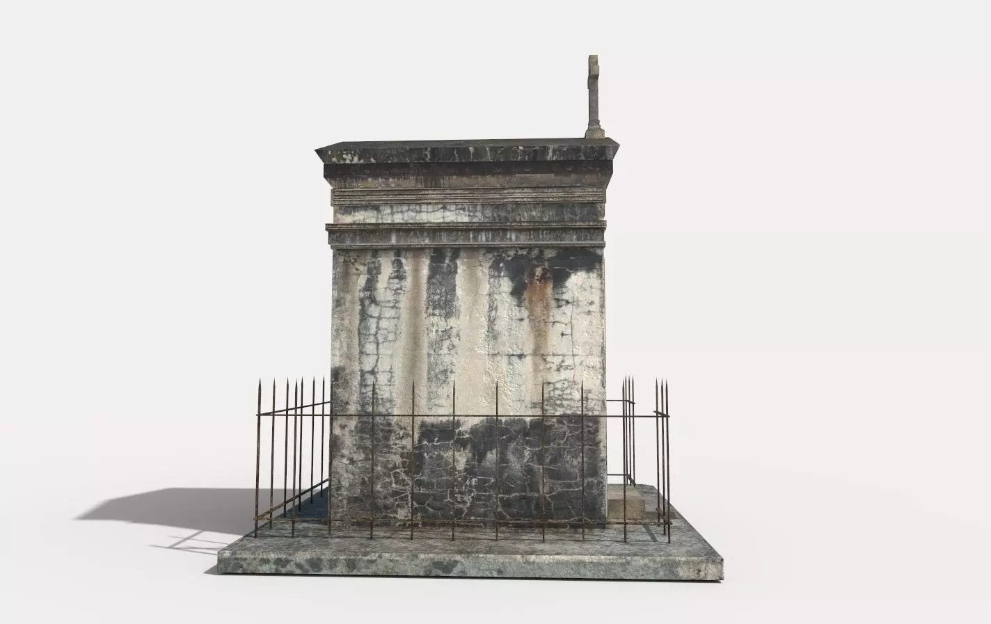 Old Mausoleum 3D model_3
