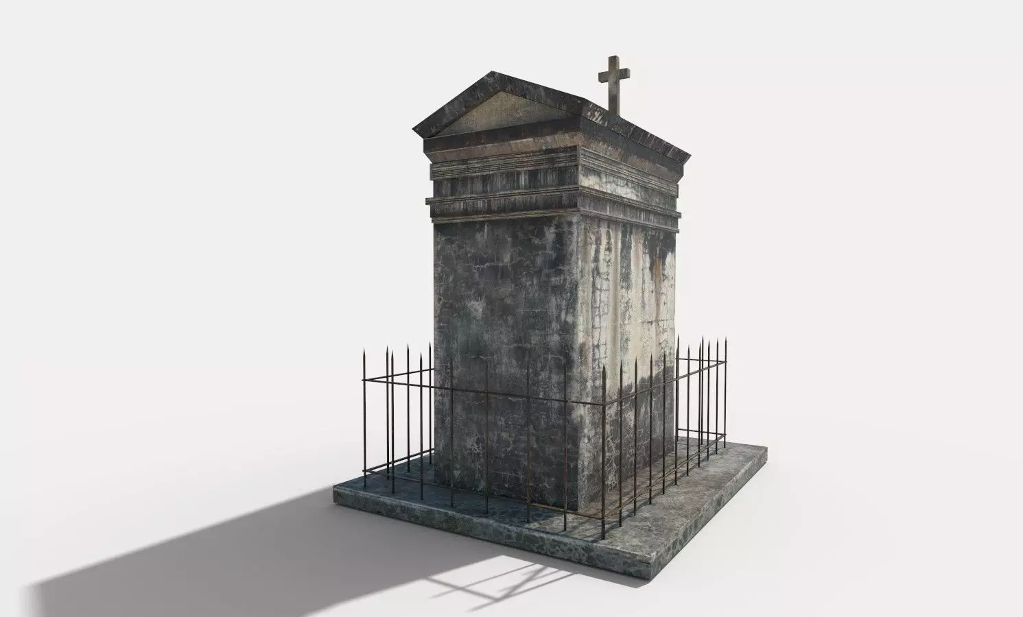 Old Mausoleum 3D model_5