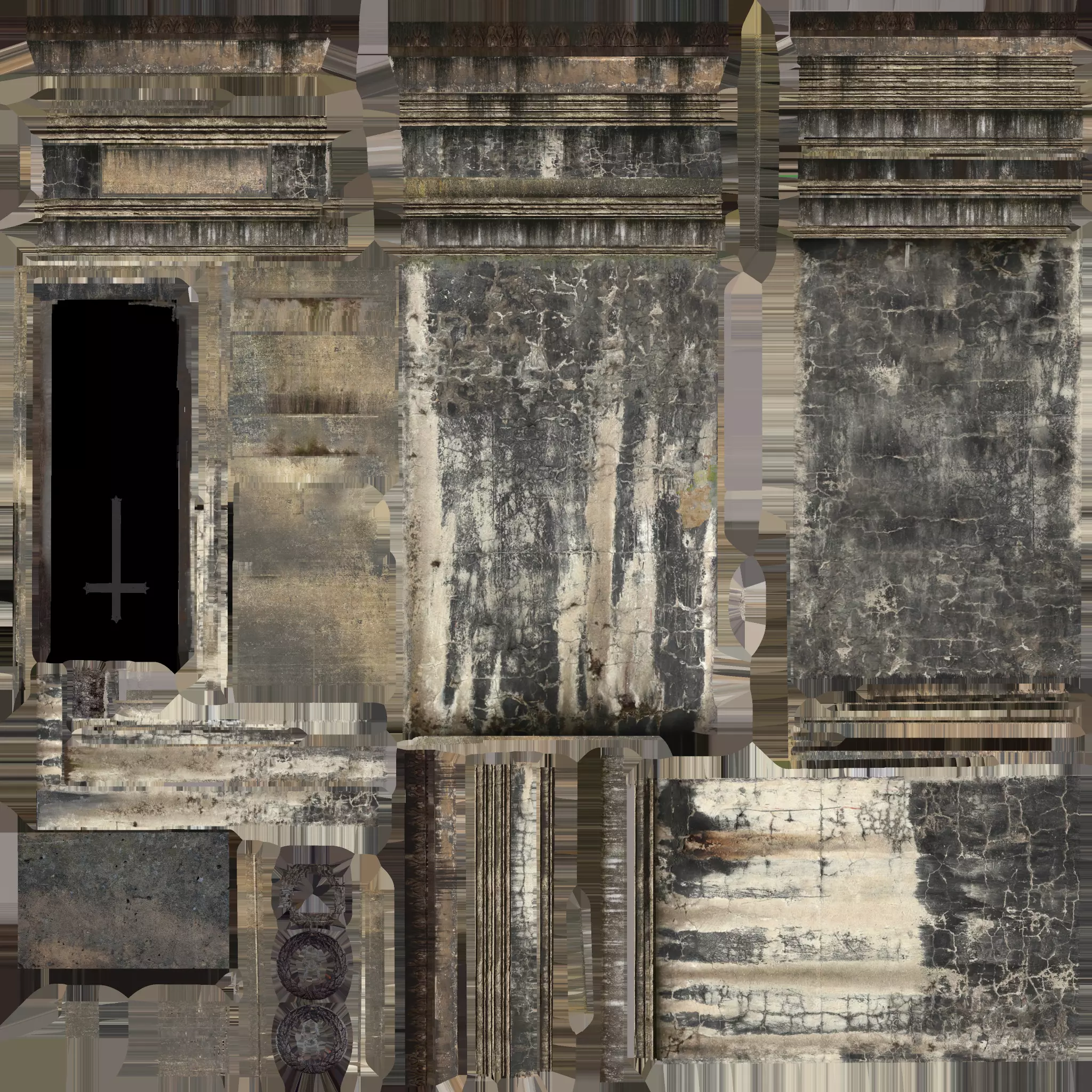 Old Mausoleum 3D model_11