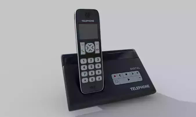 Home Telephone 3D model