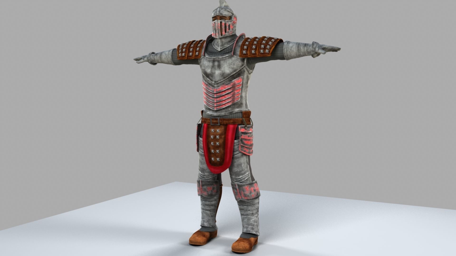 Knight King 3D model_2