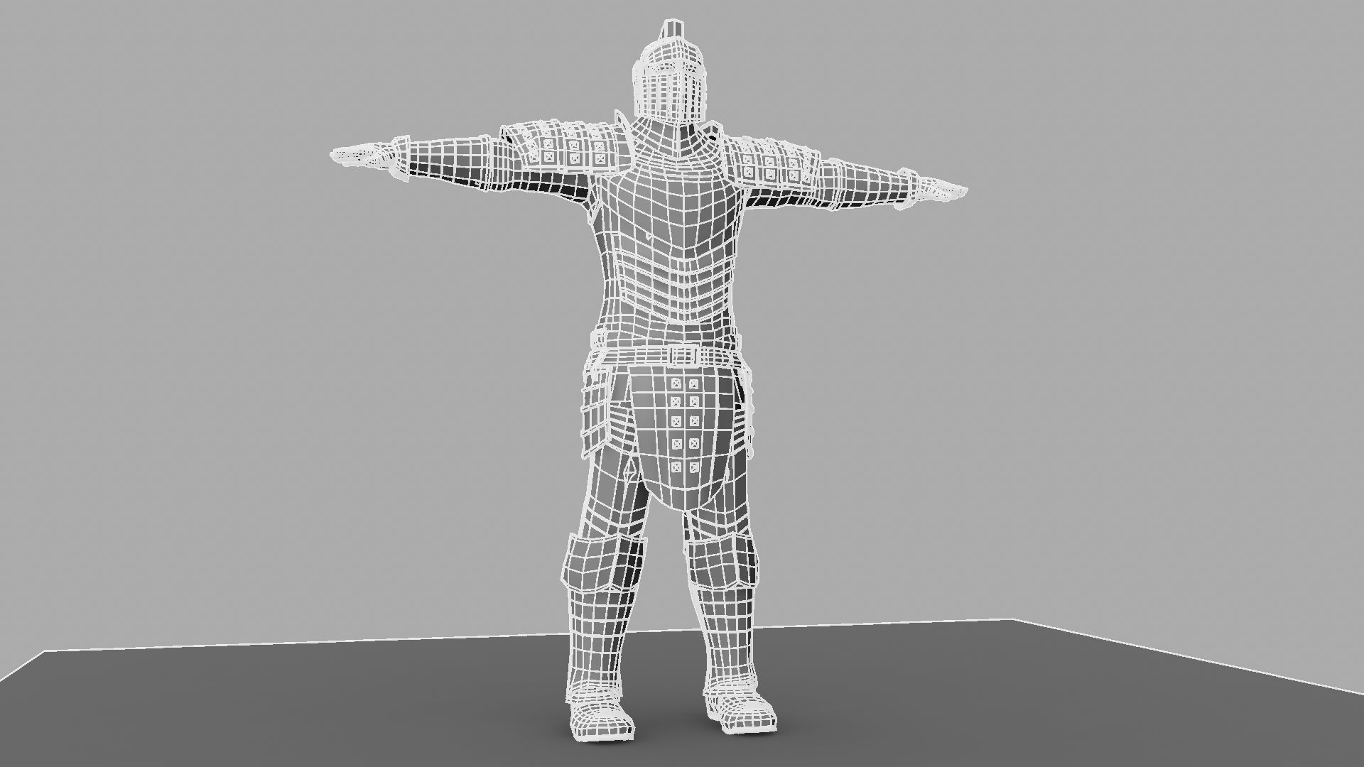 Knight King 3D model_6