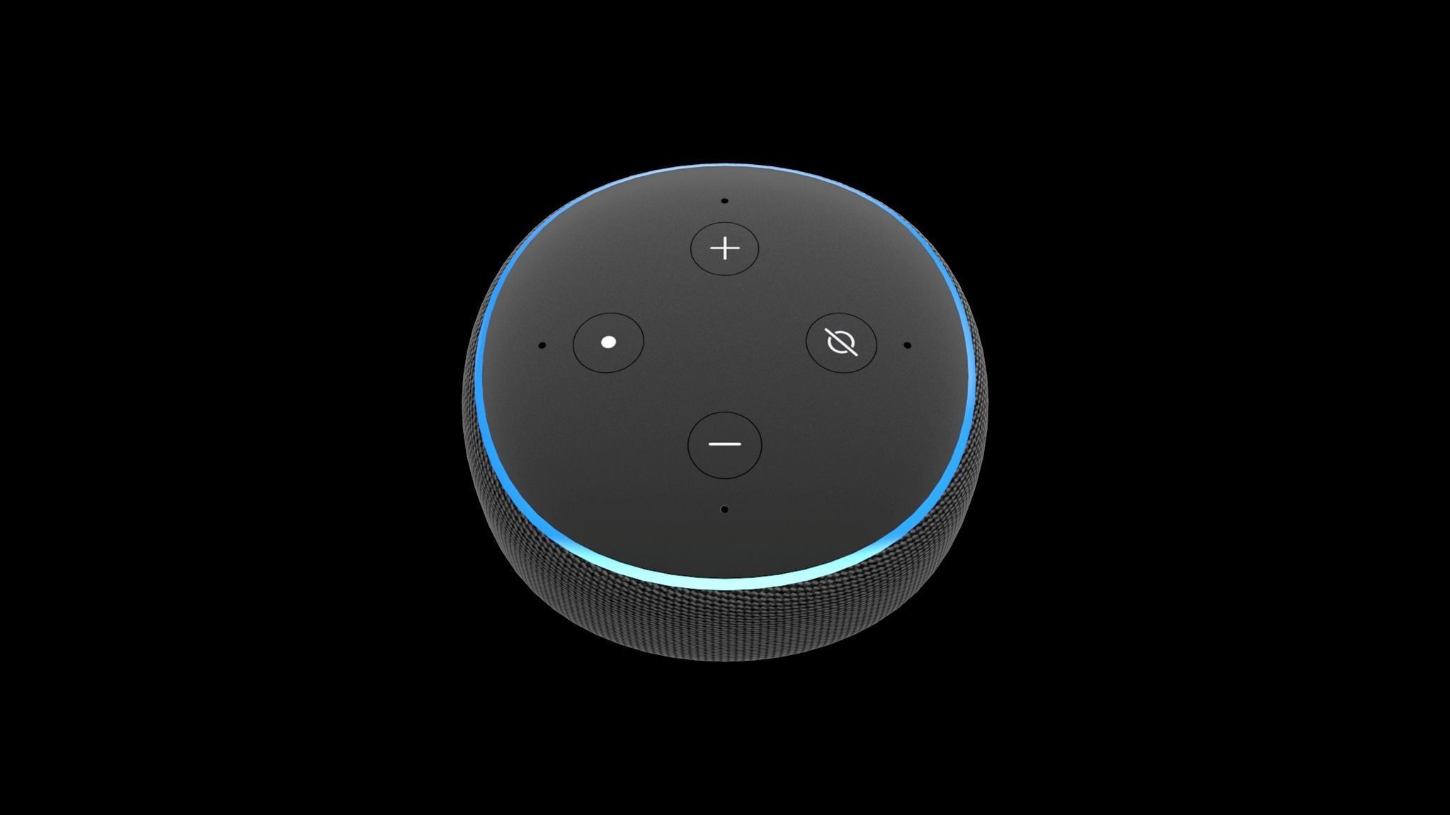 Amazon Echo dot 3D model_1