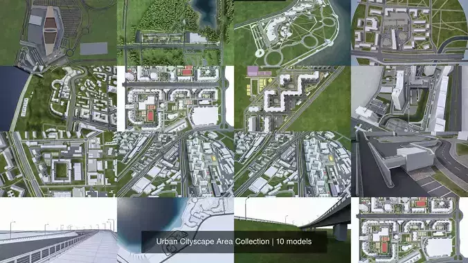 Urban Cityscape Area Collection 