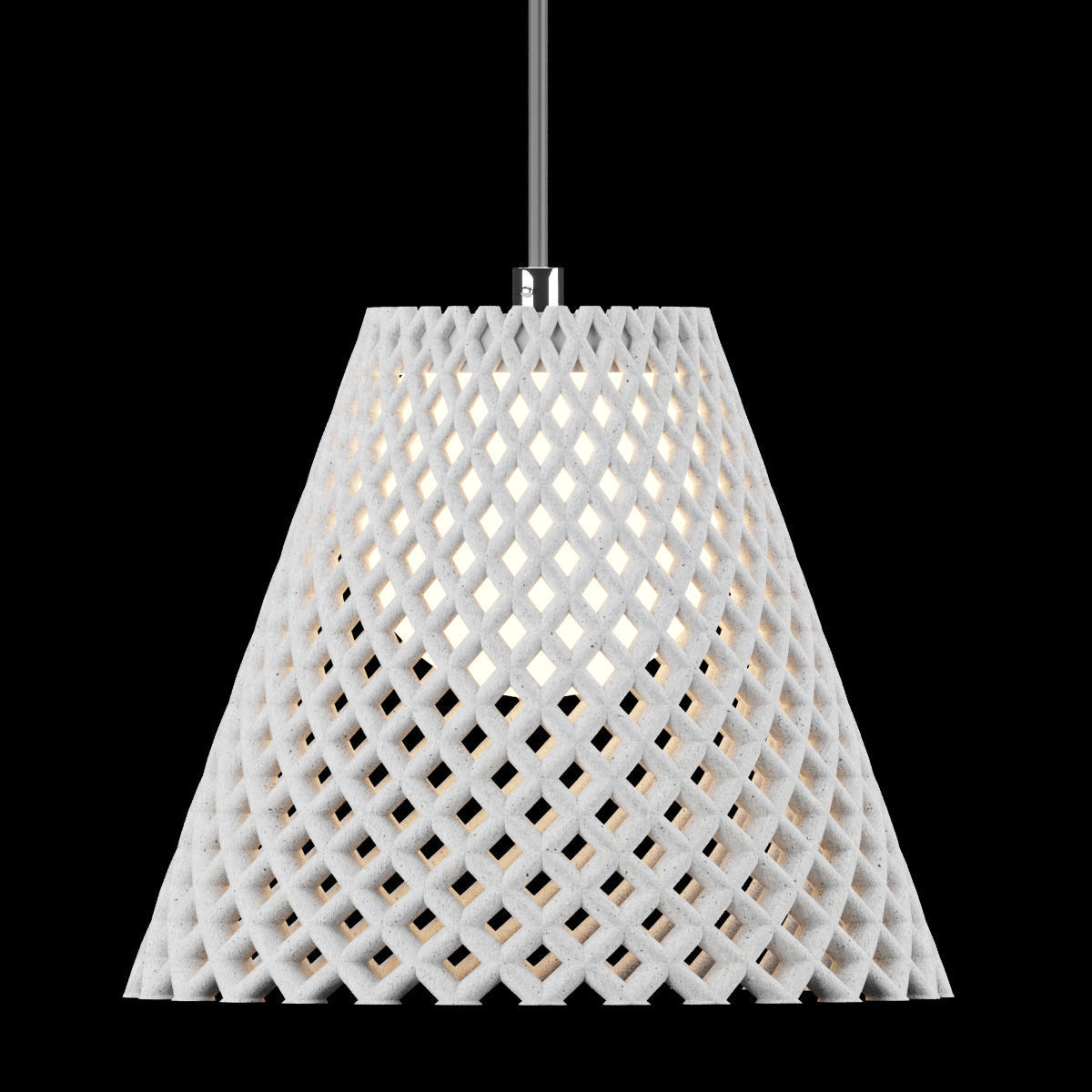 Concrete Helia Pendant Lamp by Dror Kaspi 3D model_2