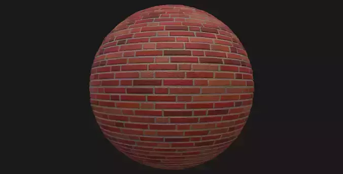 free Red brick texture pbr Texture