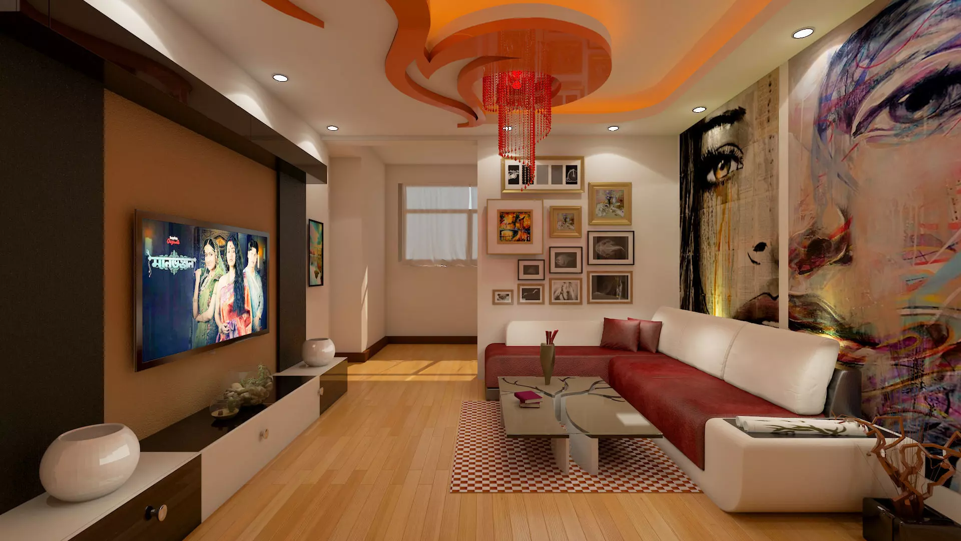Living room 3D model_0
