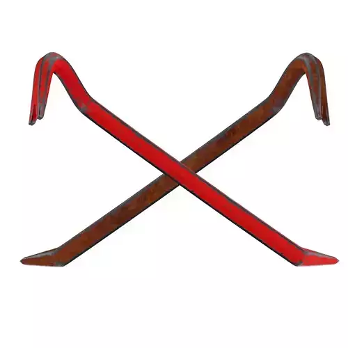 Crowbar pair of cross sticks