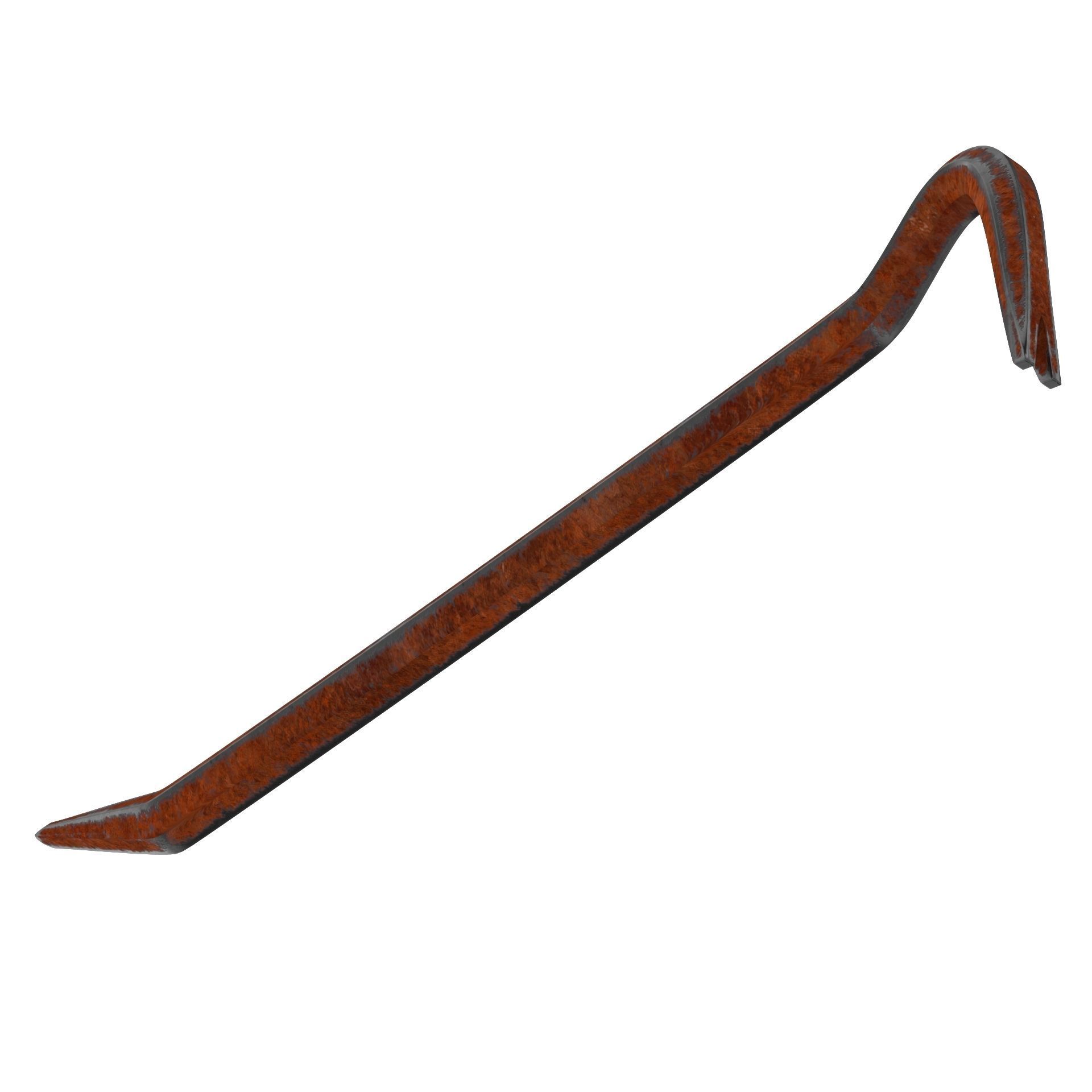 Crowbar pair of cross sticks 3D model_13