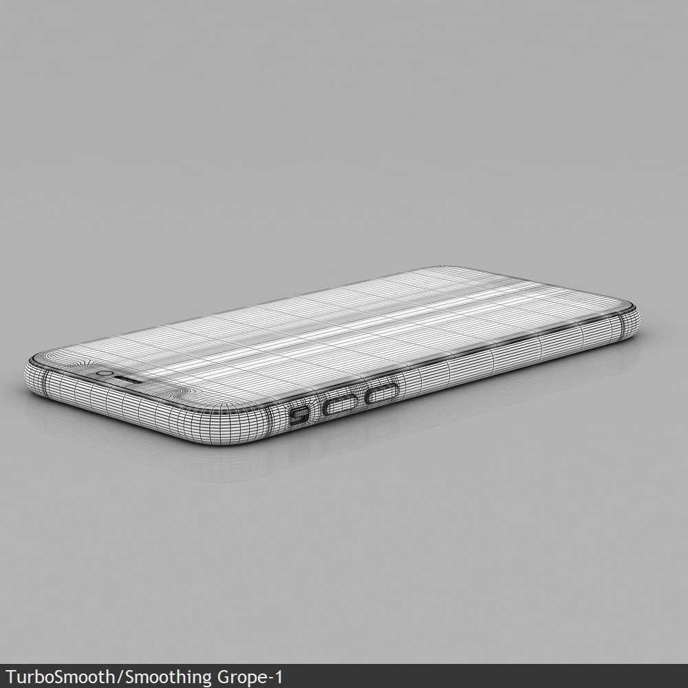 Apple iPhone 11 Pro   Space Gray  Low-poly 3D model_39