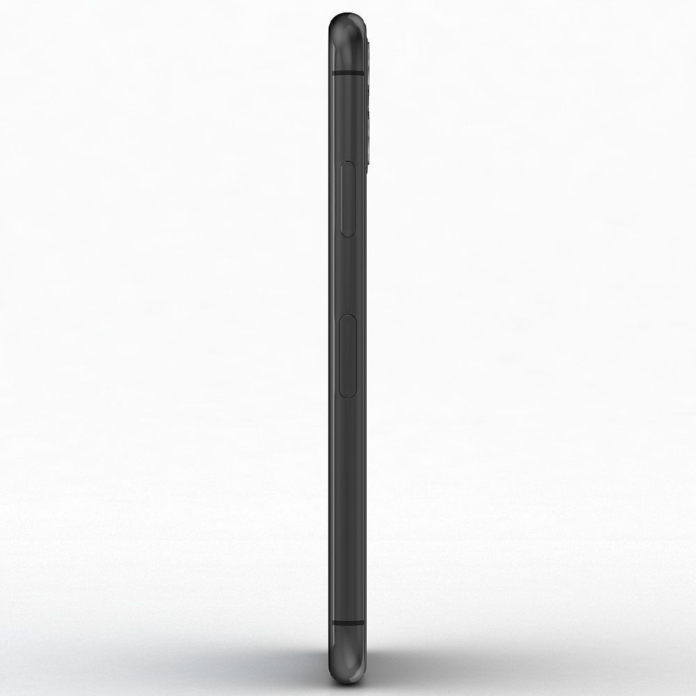 Apple iPhone 11 Pro   Space Gray  Low-poly 3D model_14