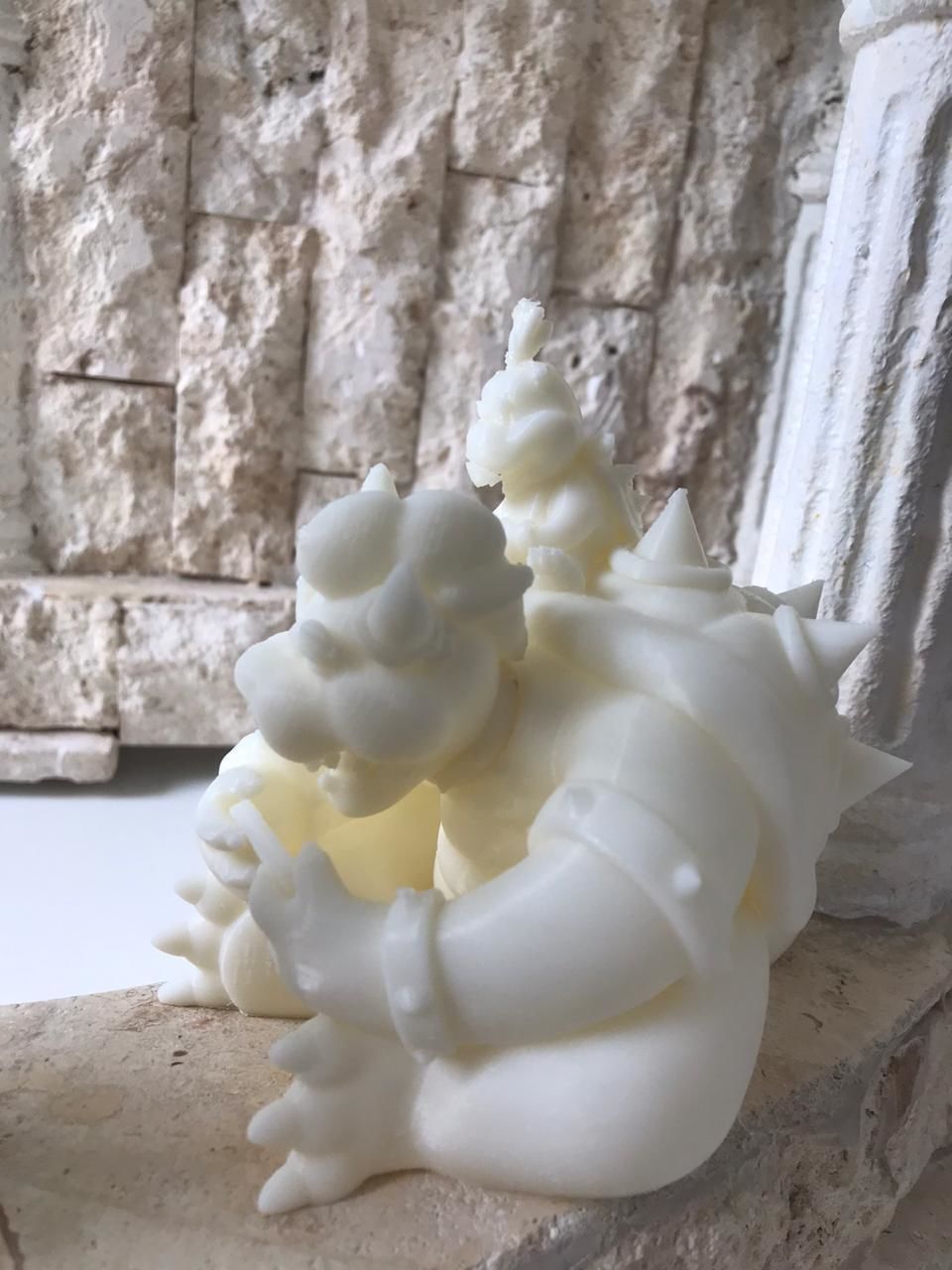 Bowser and Bowser Jr 3D print model_13