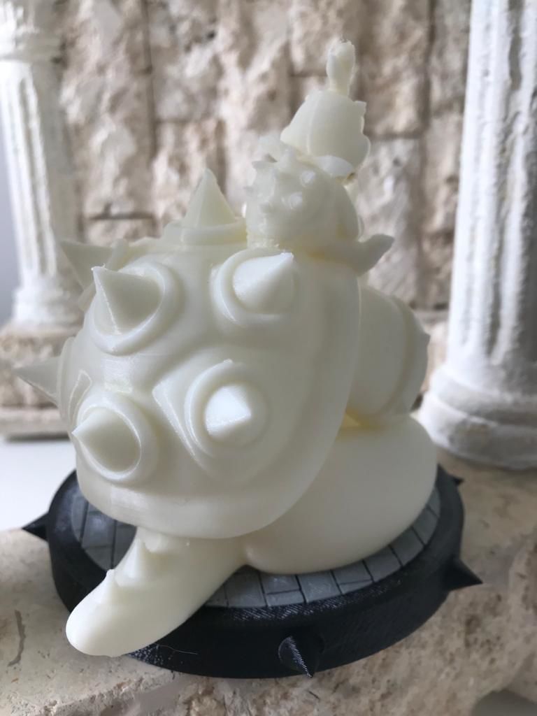 Bowser and Bowser Jr 3D print model_7
