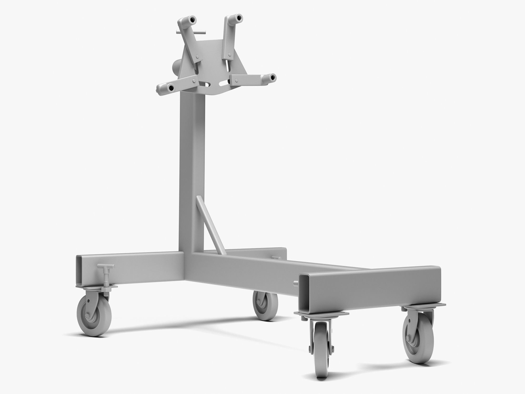 Engine Stand 3D model_8