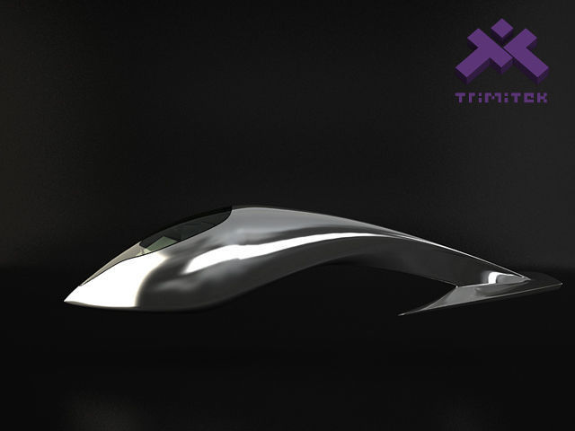 Sci-fi Speeder 3D model_13