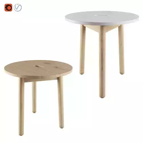 Riva Side table By Jasper morrison 3D model
