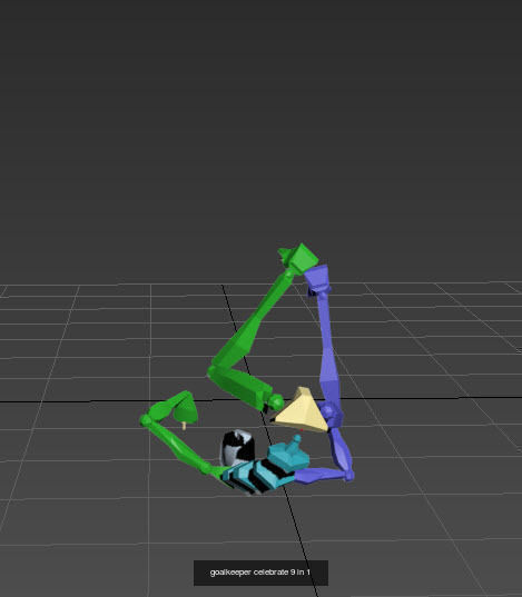 Penalty shoot- get ready-Panenka- dance - freestyle dance 3D Model Collection_22