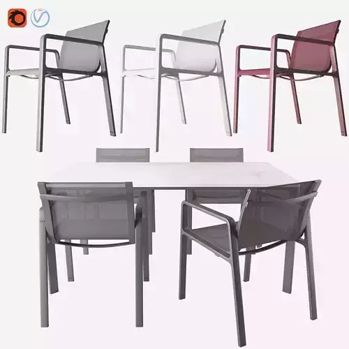 Parklife Armchair and Table By Jasper morrison