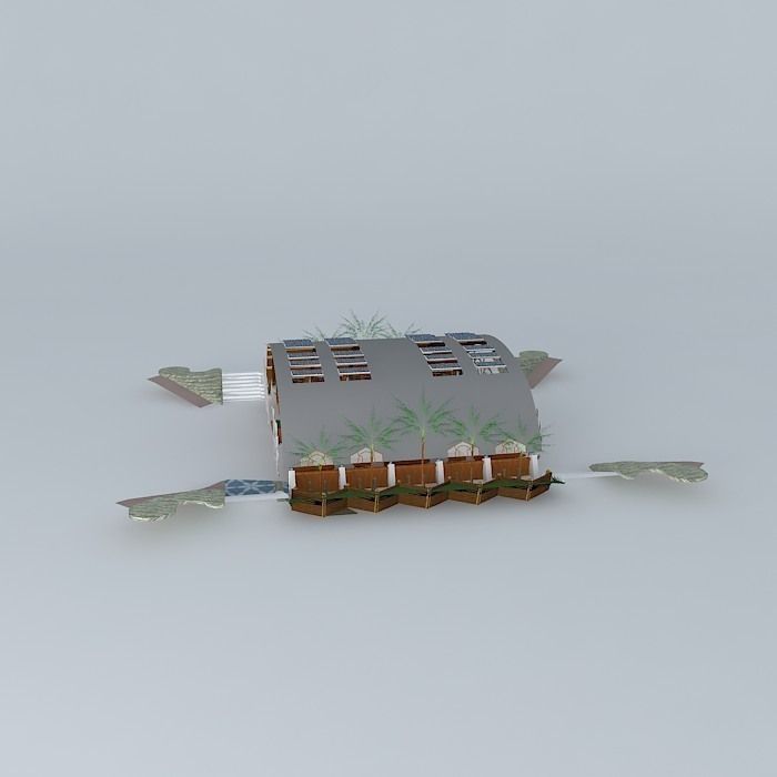 Solart Nouveau Vault Free 3D model_2