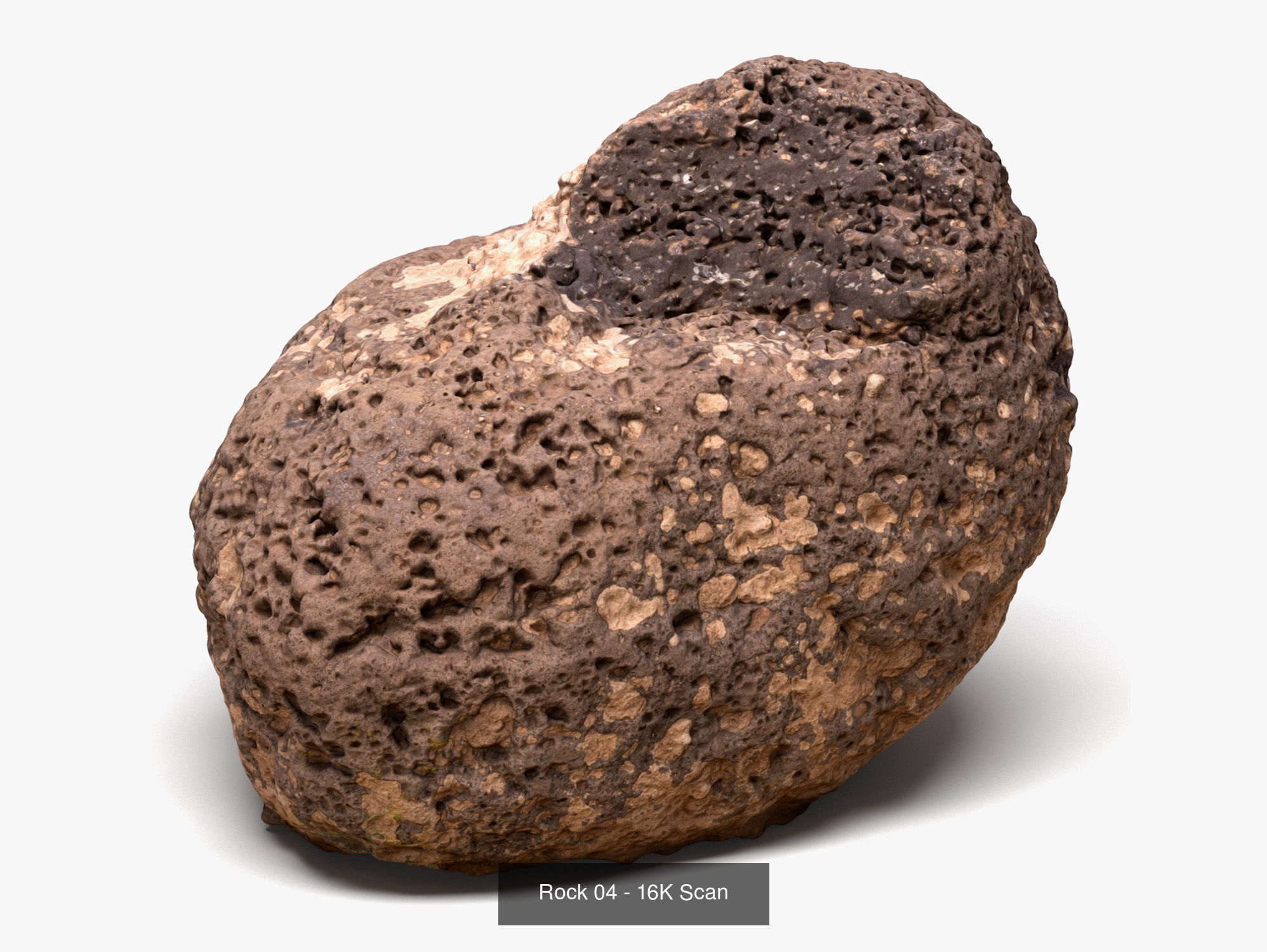 5 Desert Rocks 3D Model Collection_4